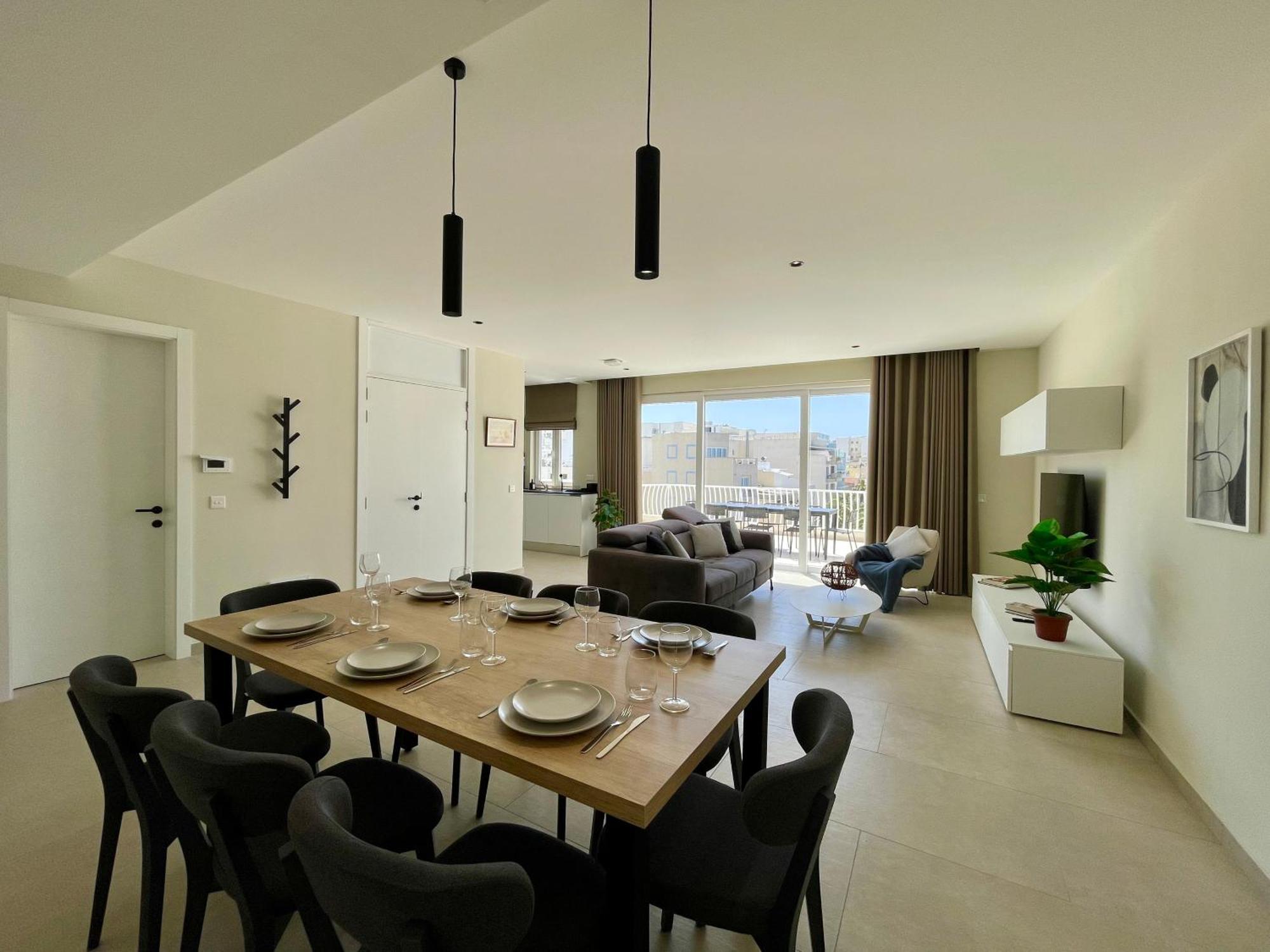 Bugibba Square Seafront Lux Apartments By Holi St. Paul's Bay Bagian luar foto